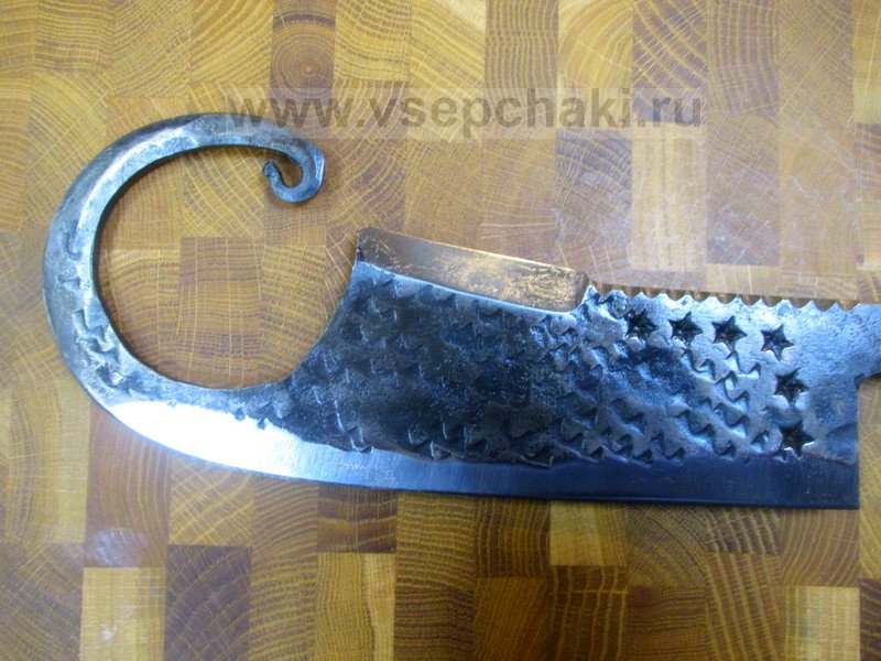 Узбекский топорик Гиймякеш, ковка